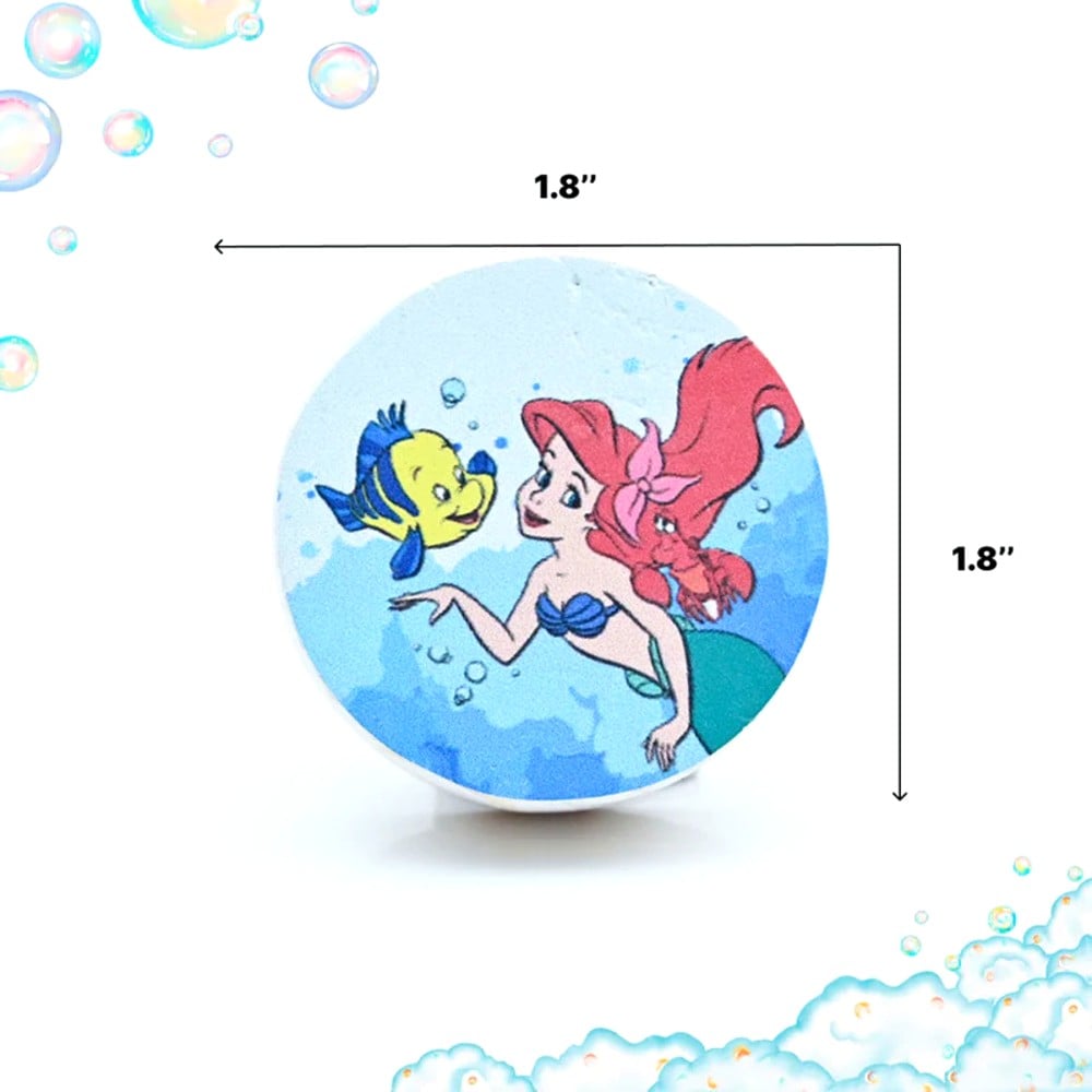 Handmade Pine Wood Ariel & Flounder Knob for Kids Furniture